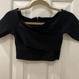 BeBe extra small top zips in the back Bandage 2010s. EUC